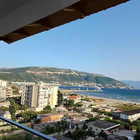 Panorama View Apt, 150M To Beach, 750M Lungo Mare Leilighet Vlorë Eksteriør bilde