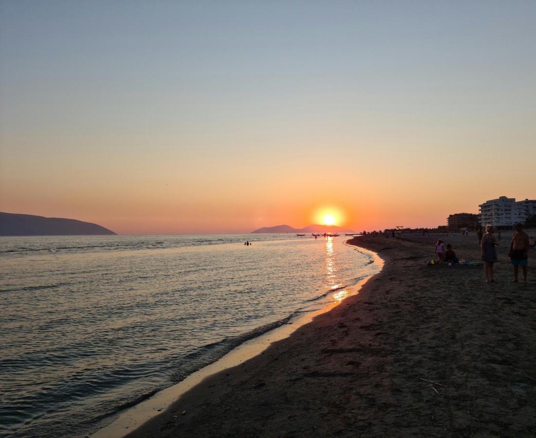 Panorama View Apt, 150M To Beach, 750M Lungo Mare Leilighet Vlorë Eksteriør bilde