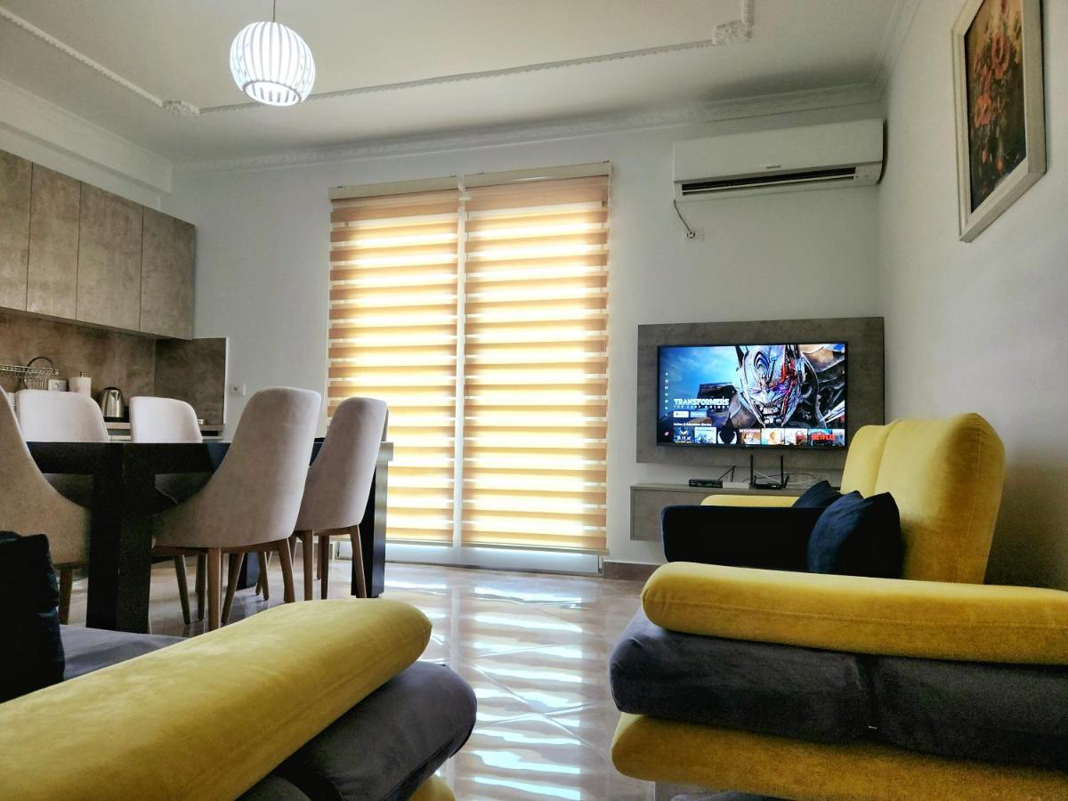 Panorama View Apt, 150M To Beach, 750M Lungo Mare Leilighet Vlorë Eksteriør bilde