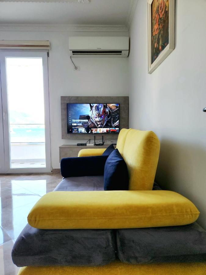 Panorama View Apt, 150M To Beach, 750M Lungo Mare Leilighet Vlorë Eksteriør bilde